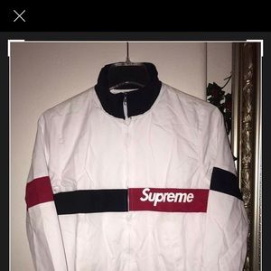 Supreme zip up jacket